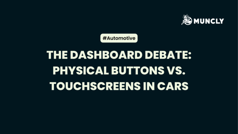 Name of the research: The Dashboard Debate: Physical Buttons vs. TouchScreens in Cars