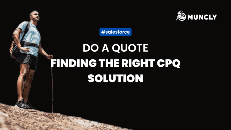 Finding the Right CPQ Solution