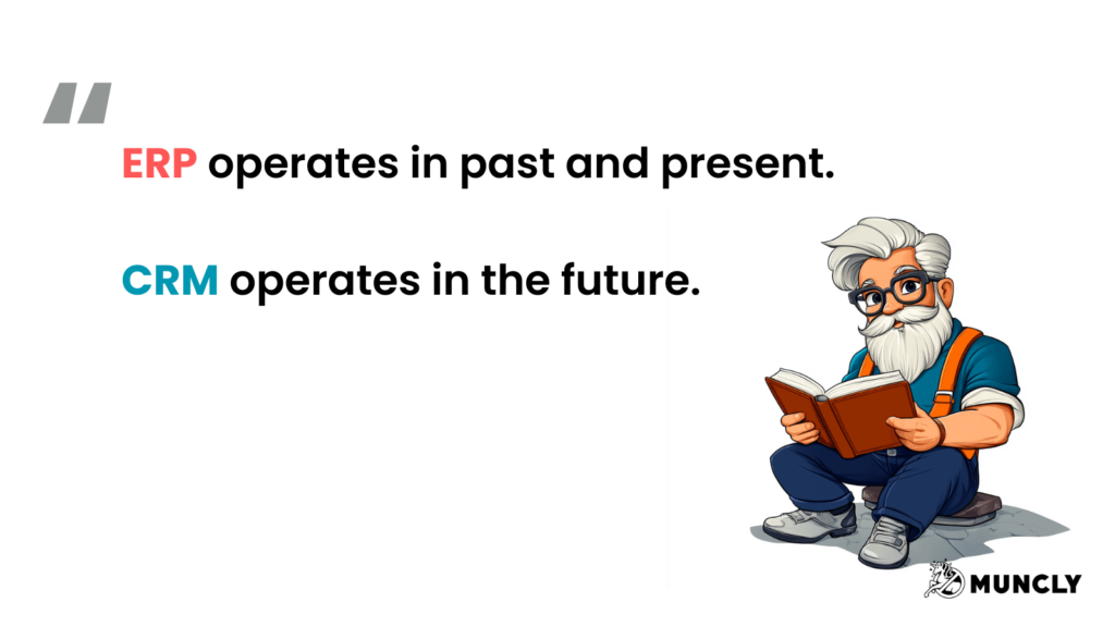 The Distinctive Focus of ERP and CRM Systems