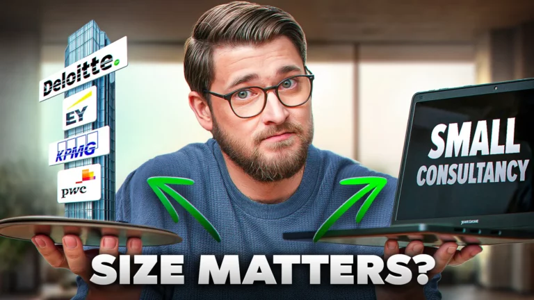 Should I hire big firm or small consultancy?