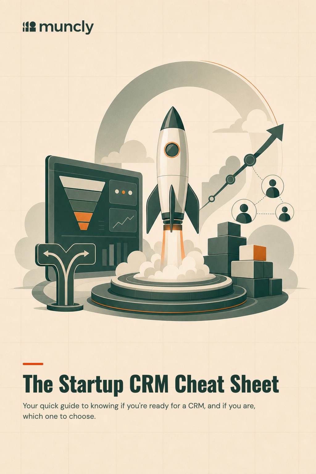 The Startup CRM Cheat Sheet cover