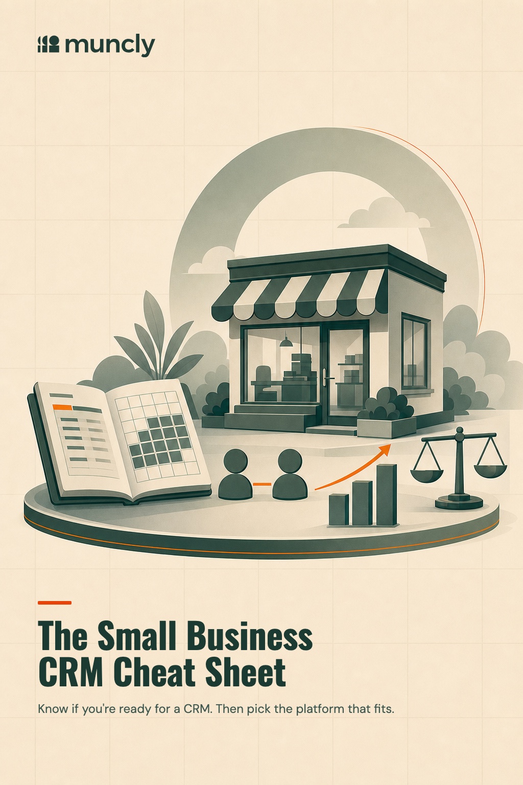 The Small Business CRM Cheat Sheet cover